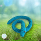 Handmade Crochet Snake, "Slither" Is 100% Handmade, Soft and Plush