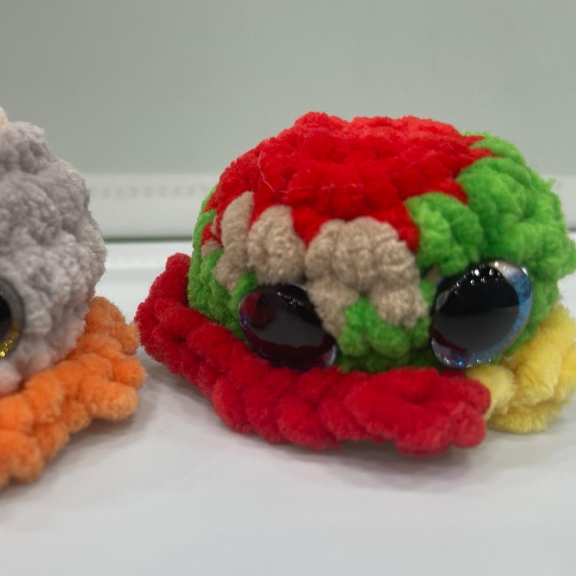 Original Crochet Squishy Squids, Adorable One of a kind Plushie Squids, Each One Unique