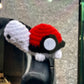 Pokeball Turtle Handmade Crochet Plushie, Cute Crochet Plushie Toy