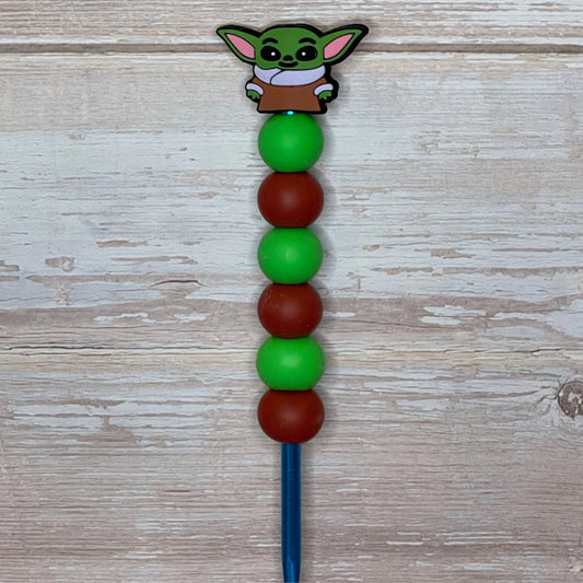 Little Alien Beaded Crochet Hook