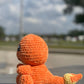 Charmander Handmade Crochet Plushie, Crochet Collectible Toy